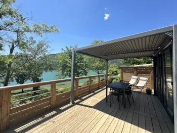 Mietunterkunft - Mobilheim Private 33,20 M² - Camping de Savel
