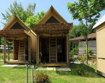 Mietunterkunft - Glamping Safari Tent - Camping Lido Verbano