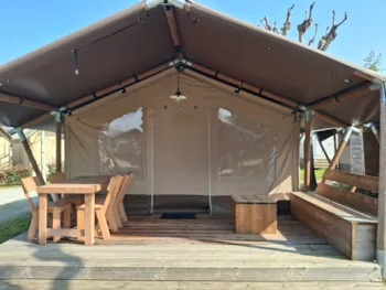 Mietunterkunft - Safari-Lodge-Zelt - Lido Verbano Camping Village