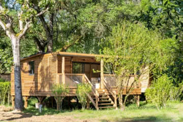 Accommodation - Cabin On Stilts 3 Bedrooms - Slow Village Périgord