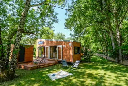 Location - Tiny House Slow Box Insolite | 2 Chambres - Slow Village | Saint-Cybranet