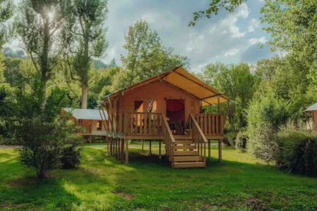 Location - Tente Lodge Insolite | 2 Chambres - Slow Village | Saint-Cybranet