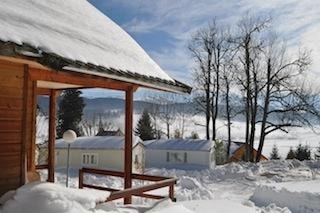 Chalet bois Grand Cerf