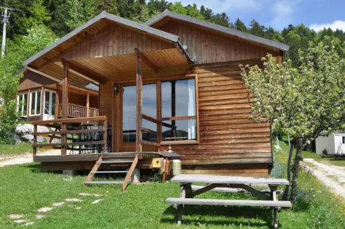 Accommodation - Chalet Bois Grand Cerf - image n°1 - Camping Les Eymes