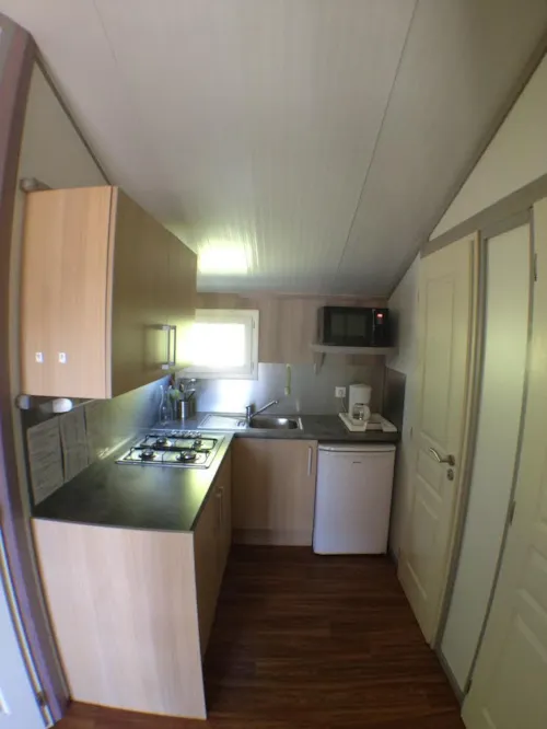 Accommodation - Chalet Aigle Royal - image n°5 - Camping Les Eymes