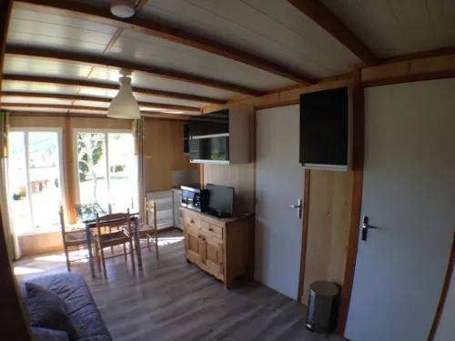 Accommodation - Wooden Chalet - image n°7 - Camping Les Eymes