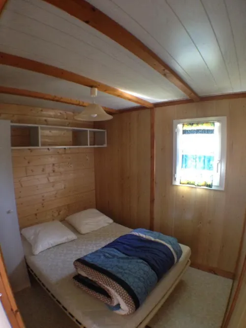 Mietunterkunft - Chalet Bois - image n°3 - Camping Les Eymes