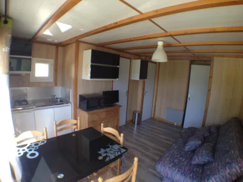 Accommodation - Wooden Chalet - image n°3 - Camping Les Eymes