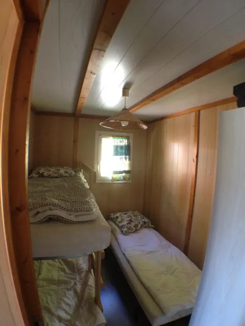 Accommodation - Wooden Chalet - image n°5 - Camping Les Eymes