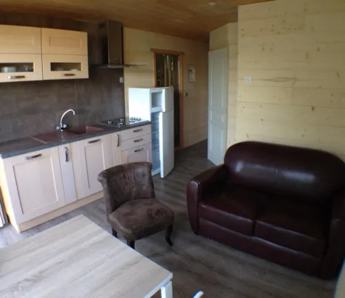 Accommodation - Chalet La Cabane - image n°2 - Camping Les Eymes