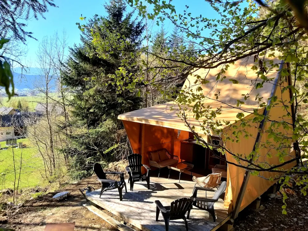 Location - Lodge Des P'tits Lutins - Camping Les Eymes