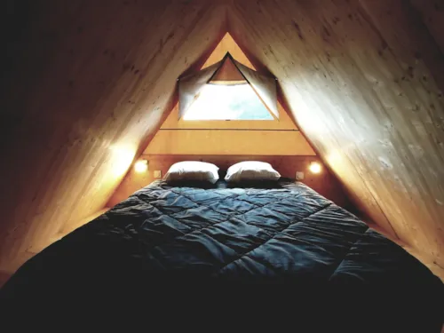 Location - Lodge Des P'tits Lutins - image n°4 - Camping Les Eymes