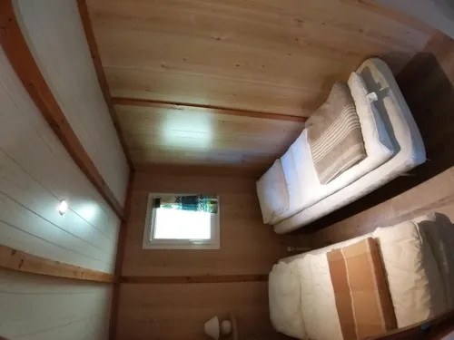 Mietunterkunft - Chalet Bois - image n°6 - Camping Les Eymes