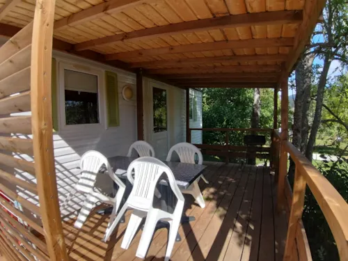 Huuraccommodatie(s) - Cottage Edelweiss N°15 - image n°3 - Camping Les Eymes