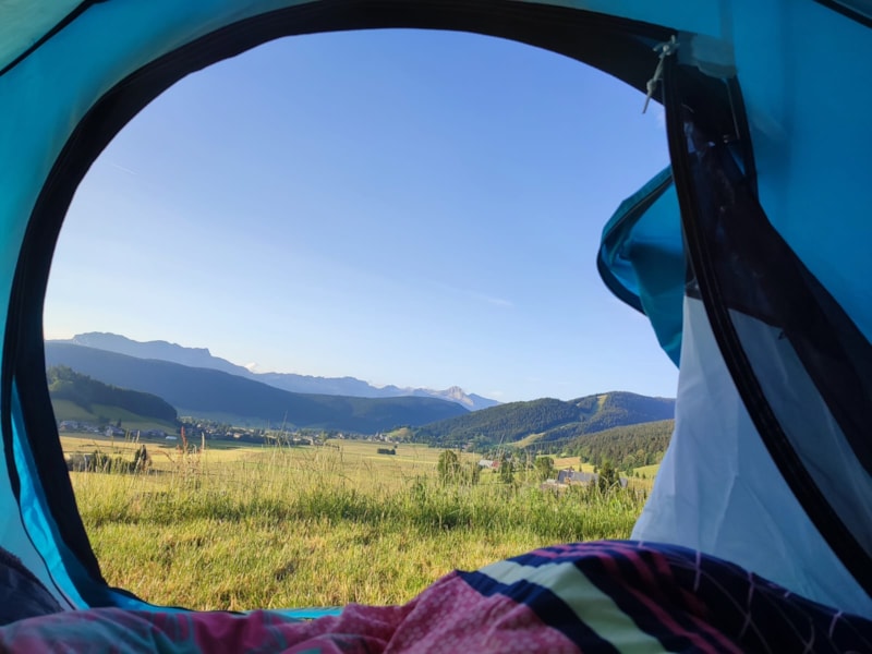 Emplacement PARTAGE pour personne à pied, en vélo ou avec un âne ! (SANS VEHICULE)
