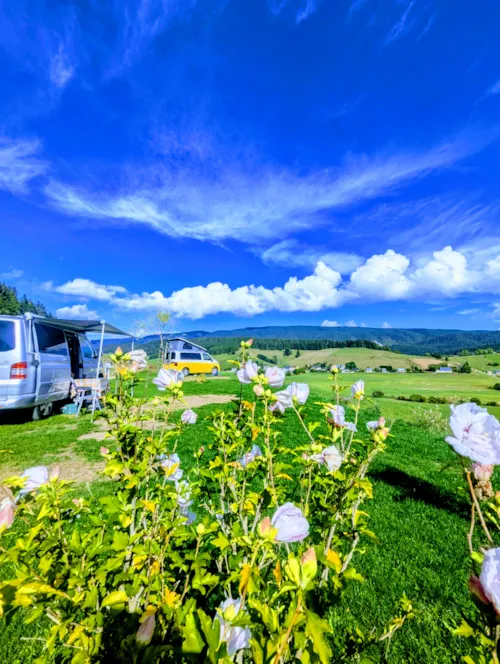 Emplacement - Emplacement Camping-Car/Van Avec Branchement Électrique (Camping Fermé, Pas D'accès Aux Sanitaires) - image n°2 - Camping Les Eymes