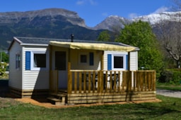 Mietunterkunft - Mobilhome 5 Personen (26M²) - 3 Zimmer (1 Bett 140 + 3 Betten 90) - Camping Pré Rolland