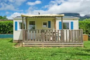  - Mobilhome 5 personnes (26m²) - 3 chambres (1 lit 140 + 3 lits 90) - Camping Pré Rolland