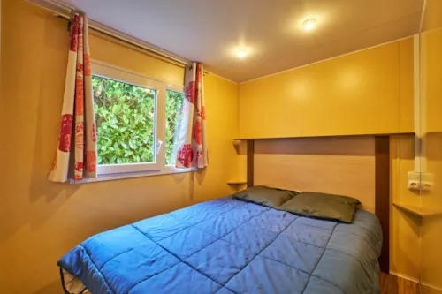 Huuraccommodatie(s) - Stacaravan 5 Personen (26M²) - 3 Slaapkamers (1 Bed 140 + 3 Bedden 90) - image n°7 - Camping Pré Rolland