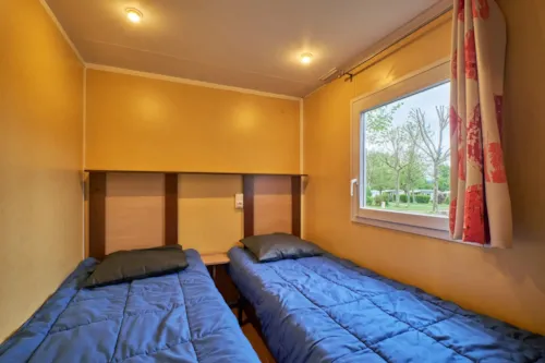 Huuraccommodatie(s) - Stacaravan 5 Personen (26M²) - 3 Slaapkamers (1 Bed 140 + 3 Bedden 90) - image n°8 - Camping Pré Rolland