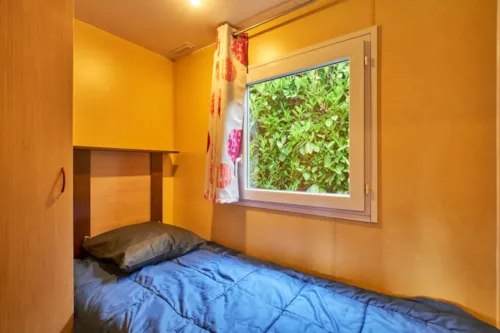 Huuraccommodatie(s) - Stacaravan 5 Personen (26M²) - 3 Slaapkamers (1 Bed 140 + 3 Bedden 90) - image n°9 - Camping Pré Rolland