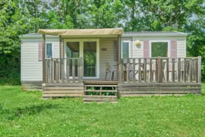  - Mobilhome 6 personnes (33m²) - 3 chambres (1 lit 140 + 4 lits 90) - Camping Pré Rolland
