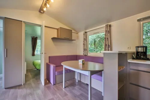 Accommodation - Mobile Home 6 People (33M²) - 3 Bedrooms (1 Bed 140 + 4 Beds 90) - image n°5 - Camping Pré Rolland
