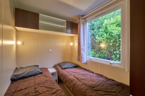 Accommodation - Mobile Home 4 People (26M²) - 2 Bedrooms (1 Bed 140 + 2 Beds 90) - image n°8 - Camping Pré Rolland