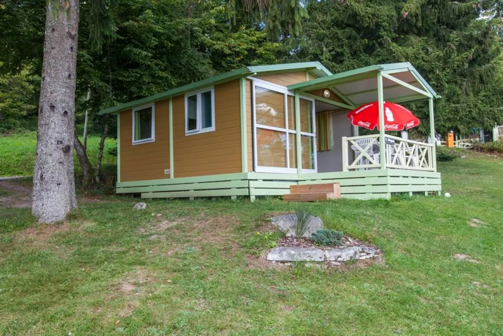 Location - 02.Chalet Muguet 24 M² - Camping Le Balcon De Chartreuse