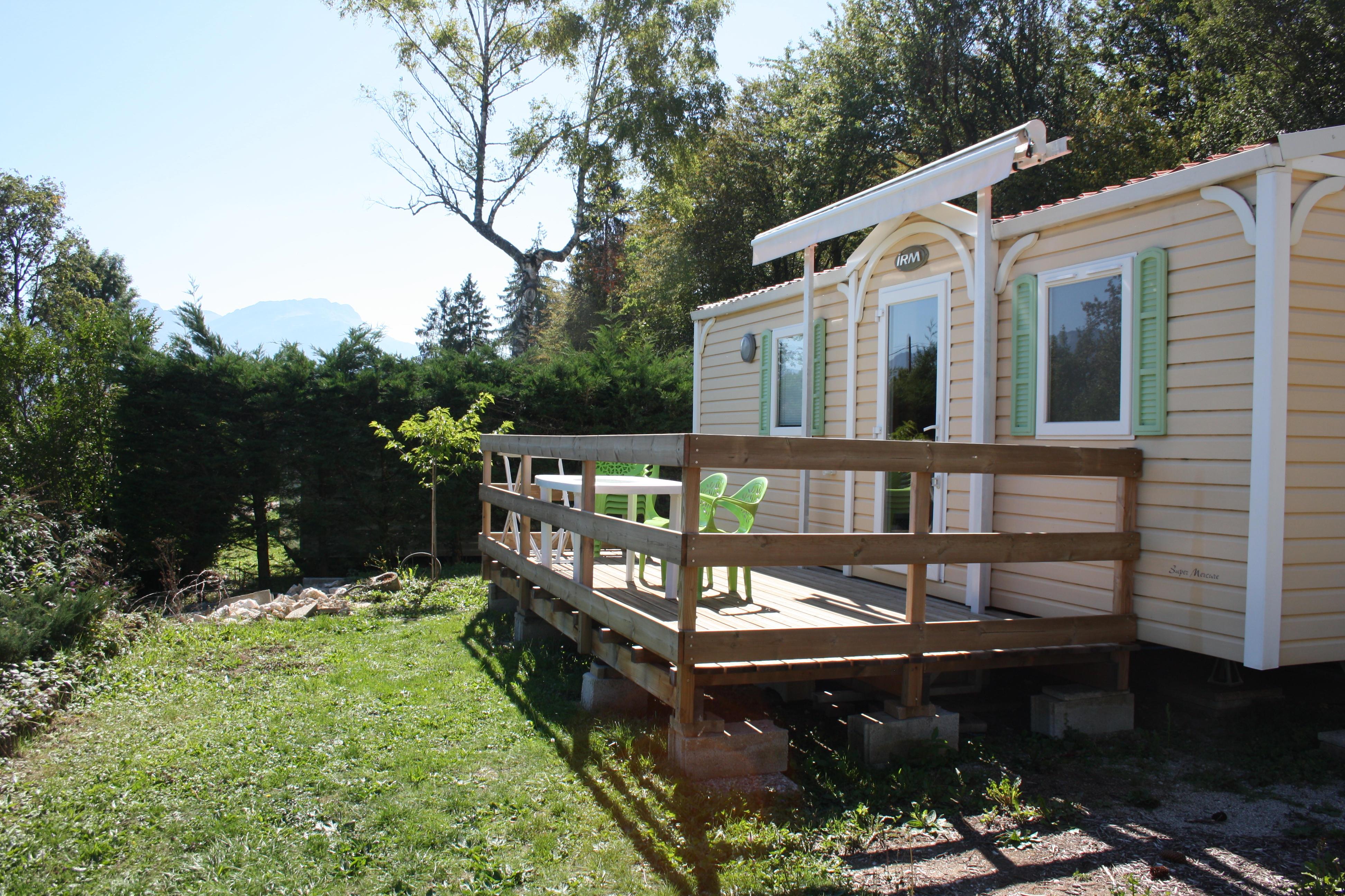 Accommodation - Mobil-Home Lilas - Camping Le Balcon De Chartreuse