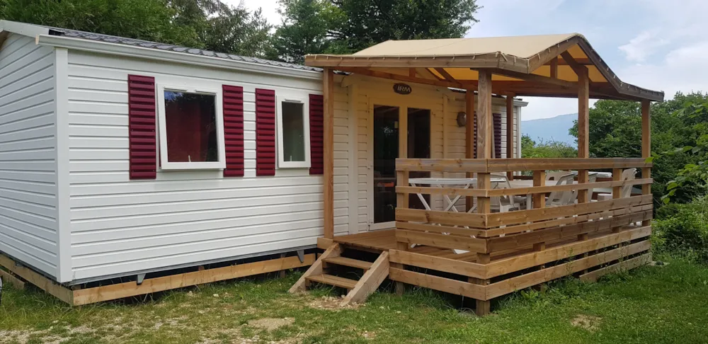 Location - 77.Mobil-Home Myrtille - Camping Le Balcon De Chartreuse