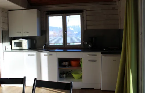 Accommodation - Chalet Gentiane 24M² Mezzanine - image n°5 - Camping Le Balcon De Chartreuse