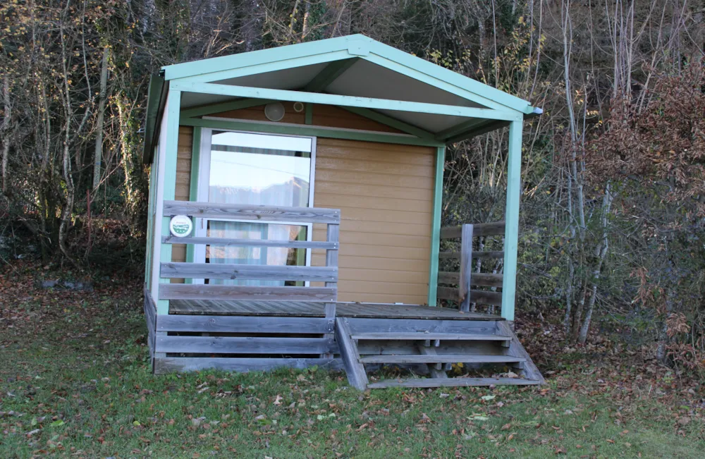 Location - 07.Chalet Anemone - Camping Le Balcon De Chartreuse