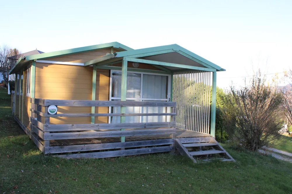 Location - 16.Chalet Primevere 30 M² - Camping Le Balcon De Chartreuse
