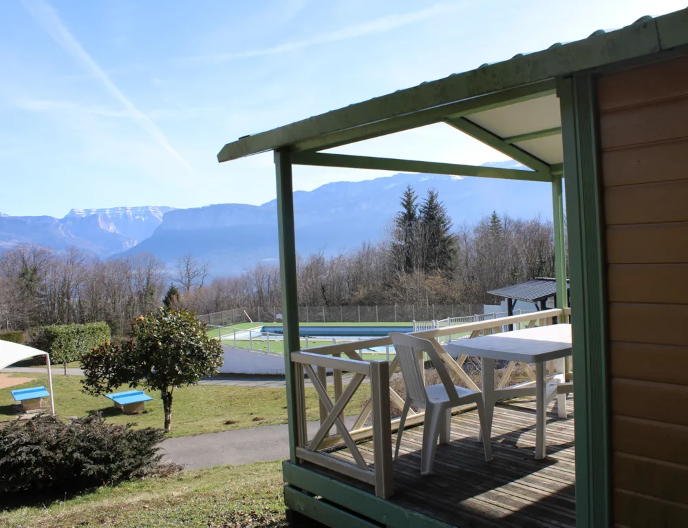 Location - 01.Chalet Coquelicot 24M² - Camping Le Balcon De Chartreuse