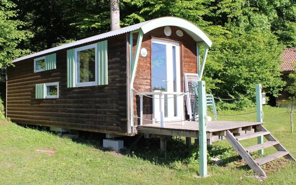Accommodation - Gipsycar Azalée - Camping Le Balcon De Chartreuse