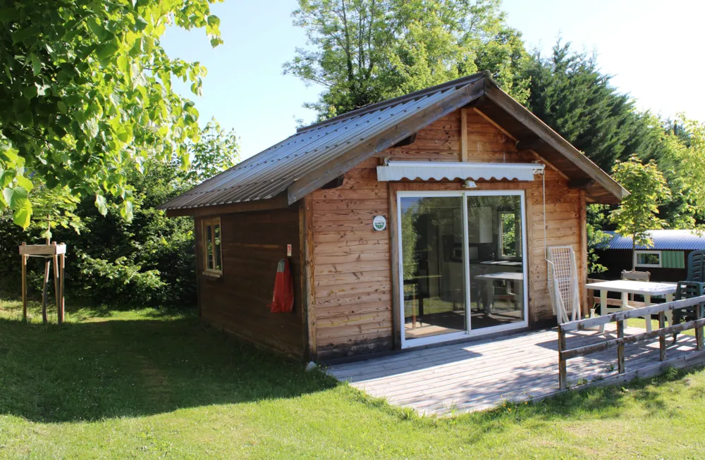 Accommodation - Chalet Gentiane 24M² Mezzanine - Camping Le Balcon De Chartreuse