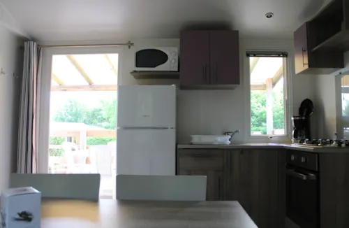 Huuraccommodatie(s) - Stacaravan Genepi - image n°4 - Camping Le Balcon De Chartreuse