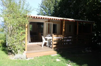 Mietunterkunft - 83 . Mobilheim 29M² Tv Capucine - Camping Le Balcon De Chartreuse