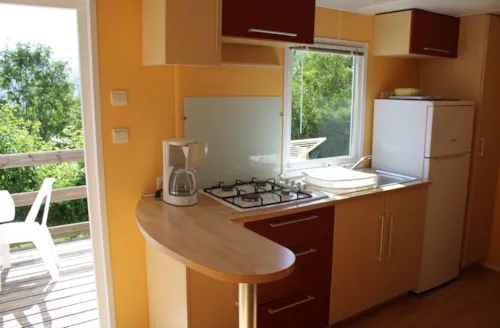 Huuraccommodatie(s) - Stacaravan Lilas - image n°5 - Camping Le Balcon De Chartreuse