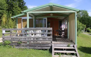 Locatif - Chalet Primevere 30 m² - Camping Le Balcon De Chartreuse