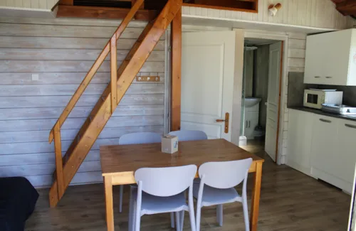 Accommodation - Chalet Gentiane 24M² Mezzanine - image n°3 - Camping Le Balcon De Chartreuse