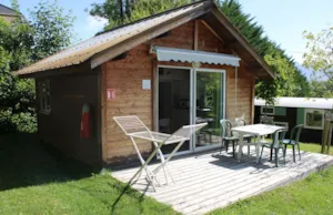 Locatif - Chalet Gentiane 24m² Mezzanine - Camping Le Balcon De Chartreuse