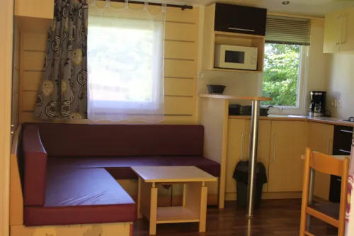 Huuraccommodatie(s) - 83 . Stacaravan 29M² Tv Capucine - image n°4 - Camping Le Balcon De Chartreuse