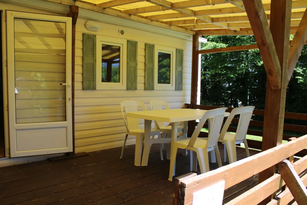Location - 88. Mobil Home 25M² Tv, Giroflée - image n°2 - Camping Le Balcon De Chartreuse