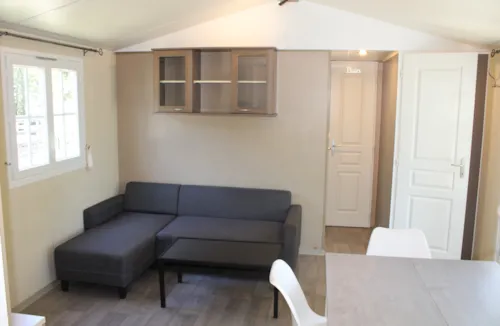 Accommodation - 55. Amaryllis Mobile Home, Luxury, Air Conditioning, Tv, Dishwasher, 36 M² - image n°5 - Camping Le Balcon De Chartreuse