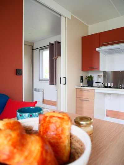 Mobile home Saule 30.5m² (2 bedrooms) with terrace - Wheelchair friendly — 4