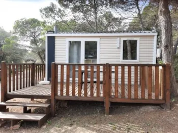 Huuraccommodatie(s) - Stacaravan Iris - 1 Slaapkamer - 20M² - Camping Le Pinada