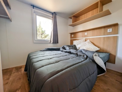 Mobile-home PREMIUM - Air co/TV/Dishwasher  - 2 bedrooms - 31m²