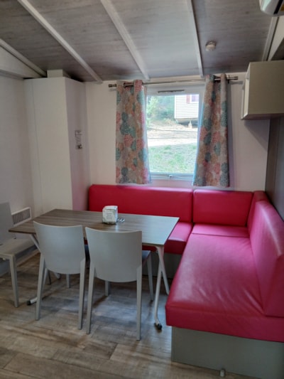 Mobile-home TOUT CONFORT  - CLIM/TV - 3 bedrooms - Fairly New - 30m²